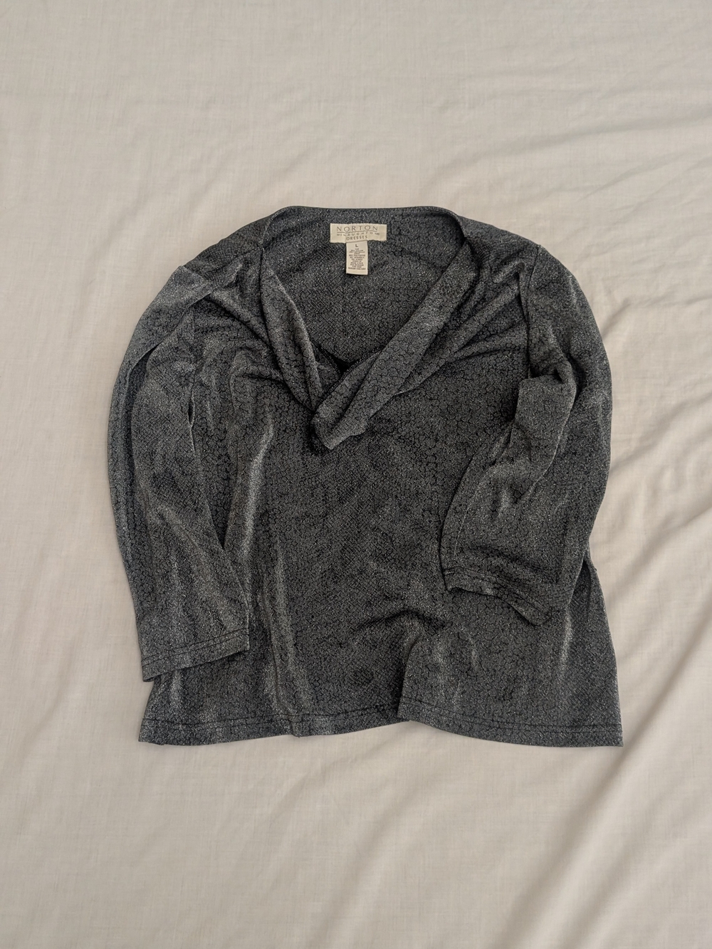 Women's sparkly top